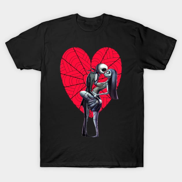 Jack and Sally T-Shirt by Mikeywear Apparel